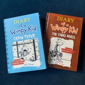 DIARY OF A WIMPY KID SET OF TWO BOOKS